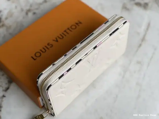 Aaa replica bags WALLET ZIPPY VUITTON LOUIS 0622